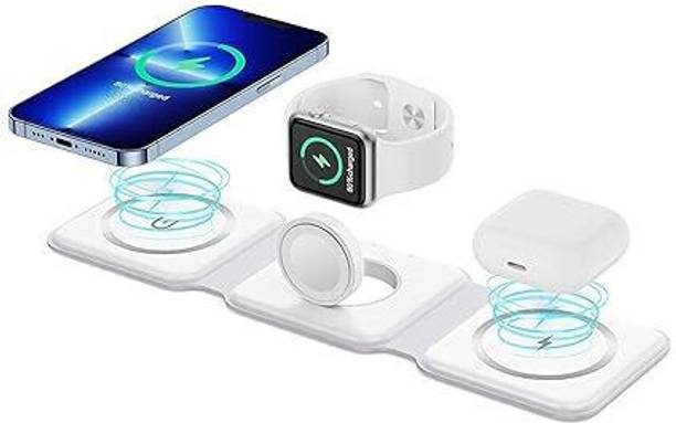 X88 Pro Sleek and Functional: 3-in-1 Foldable Charger for All Your Apple Essentials Charging Pad