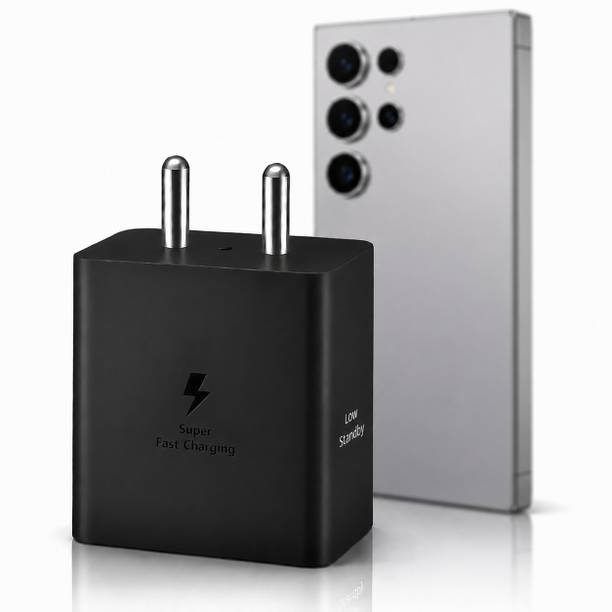 Zybux 45W Original Type-C Superfast Samsung Galaxy S26 Ultra 5G Charging Adapter Charging Pad