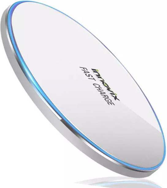 INNOVIX 15W Qi-Certified Type-C Port Wireless charger with Slim Design For iPhone Series Charging Pad