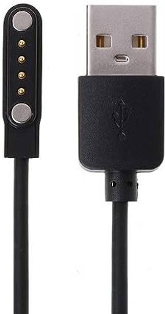 OGAM 4 Pin Magnetic Charging Cable Compatible For Fire_boltt Thunder/Talk/Visinary Charging Pad