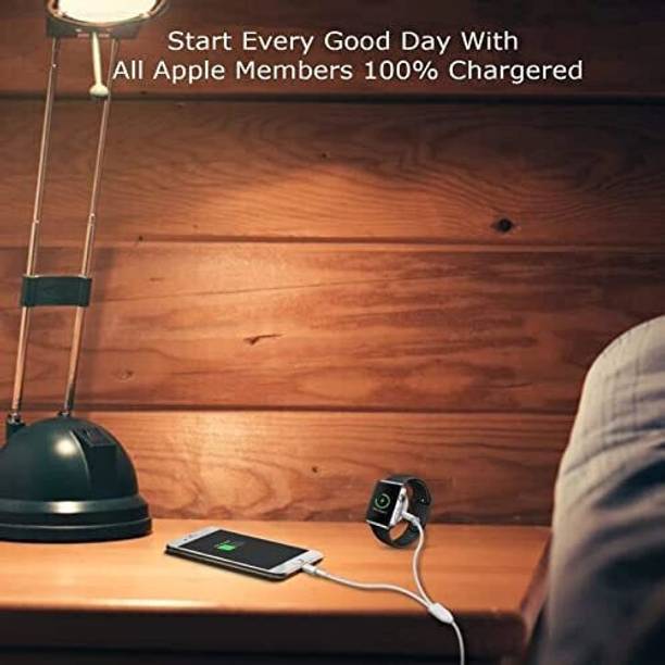 X88 Pro Effortless Apple iWatch Charging with a Compact, Stylish Square Design Charger Charging Pad