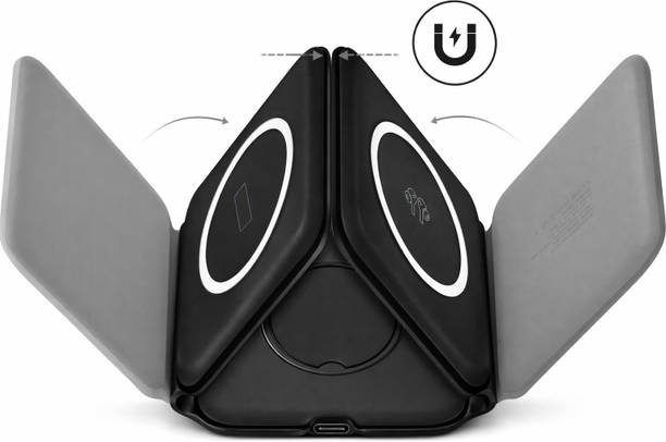 voltpad GO 3 in 1 MagSafe Magnetic Foldable Wireless Charger for iPhone 17 to 12 Series Charging Pad