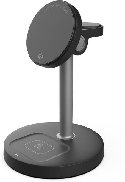 AMKETTE Mozen Air 800, 23W 3 in 1 Magnetic MagSafe Wireless Charging Station Charging Pad