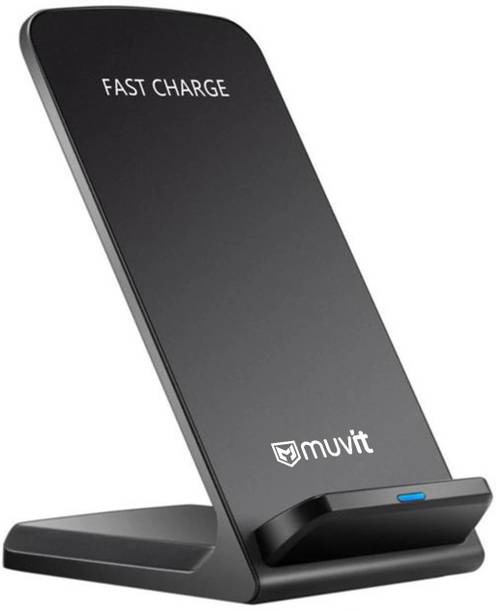Muvit Wireless Fast Charger For iPhone Xs max/xr/xs/x/8Plus /S9 Plus/S8 Charging Pad