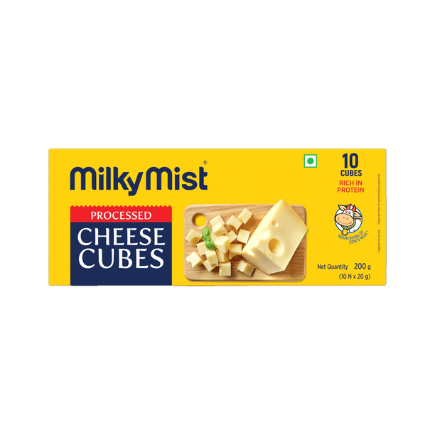 Milky Mist Processed Cheese Cubes