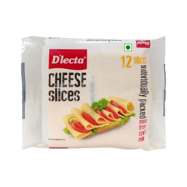 Dlecta Plain Processed Cheese Slices