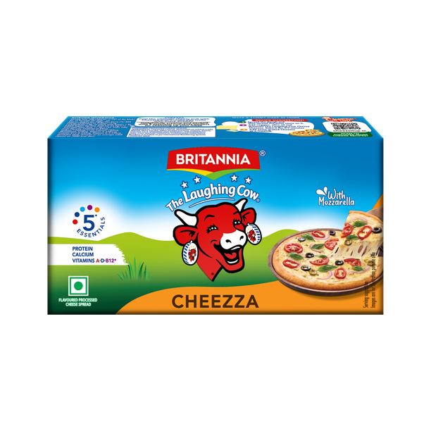 Britannia The Laughing Cow Cheezza Pizza Cheese Block
