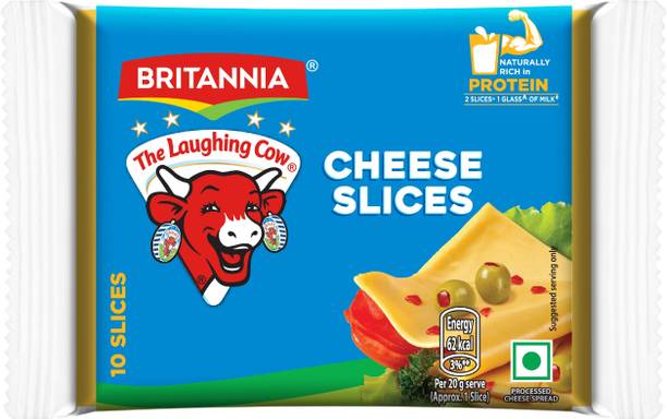 Britannia The Laughing Cow 10 Slices Processed cheese