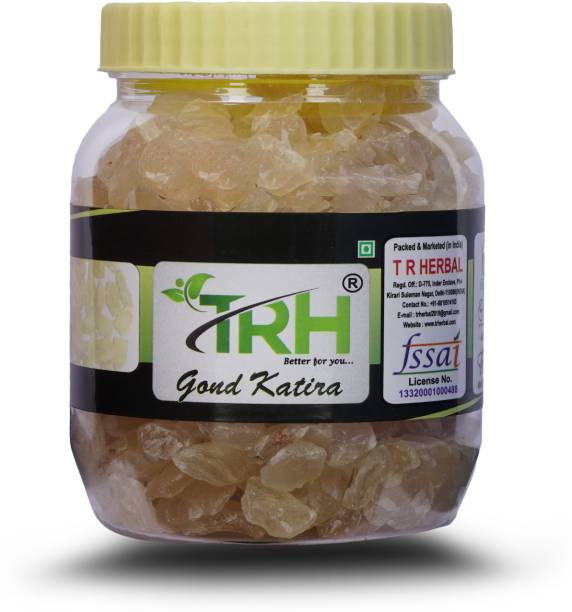 TRH Gond Katira Edible Gum ,Kathila Gum, Tragacanth Gum (300gm) Natural Chewing Gum