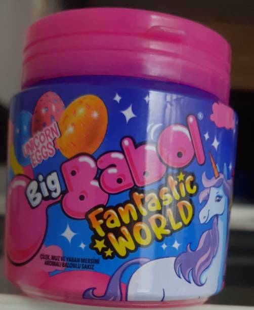 Big Babol Fantastic World 90gm (Imported) Banana Strawberry Chewing Gum