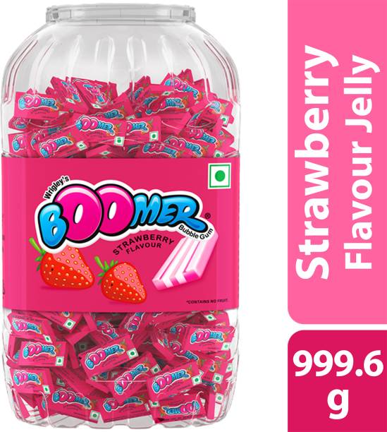 Boomer Strawberry Chewing Gum