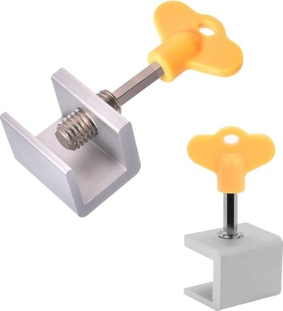 Praxon Window Lock and Window Screen Lock Safety Sliding Window Frame Stopper Child Safety Slide Lock