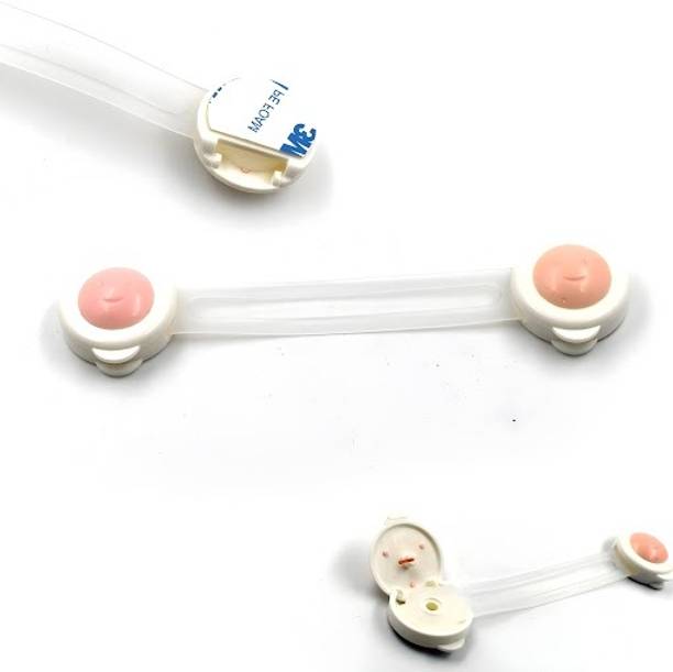 salzo Baby Proofing Child Safety Strap Locks (Pack of 4 Only) Child Safety Latch Lock