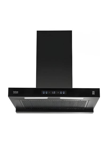 Hindware DARCIA BLDC 75CM 1500CMH; ENERGY EFFICENT MOTOR WITH MOTION SENSOR (YEAR 2025) 1500 CMH 75 cm Auto Clean Chimney