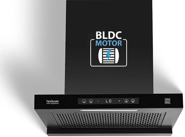 Hindware Smart Appliances Regina BLDC 75 1500 CMH 75 cm Auto Clean Chimney