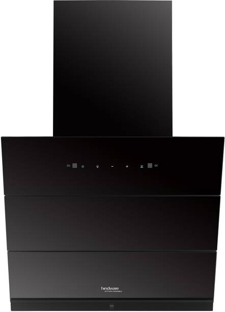 Hindware Skyla 60cm Auto Clean Wall Mounted Black 1350 CMH Chimney