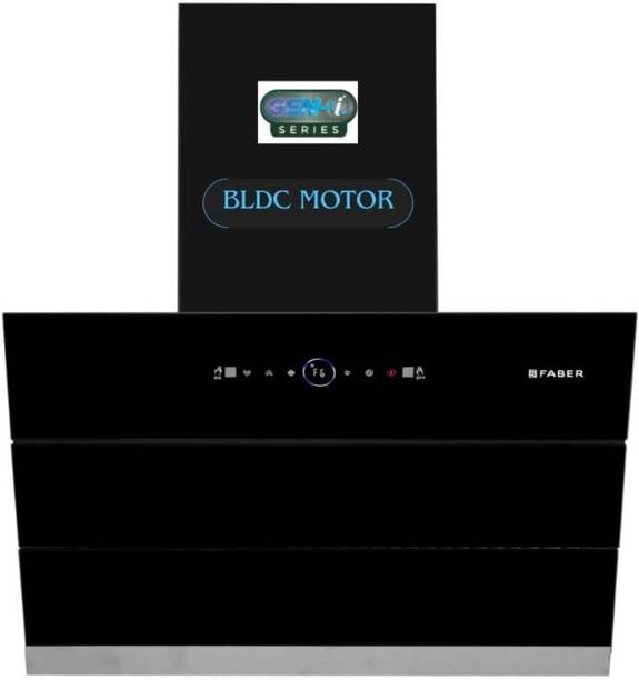 FABER HOOD MAPLE BLDC FL HC SC BK IN 60 Auto Clean Wall Mounted Black 1500 CMH Chimney
