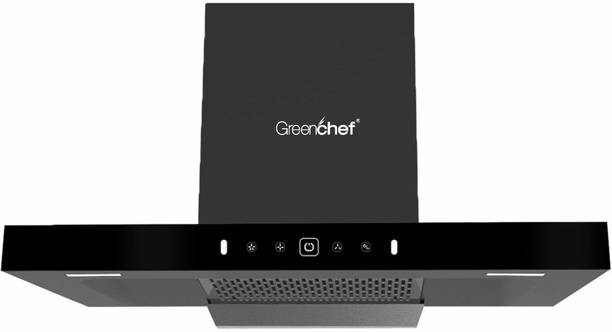 Greenchef Taurus 90 Auto Clean Wall Mounted Black 1550 CMH Chimney