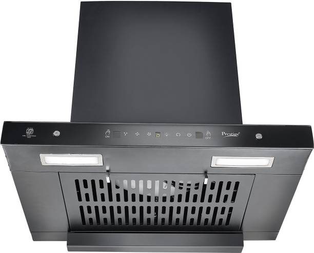 Prestige Edge 600 Auto Clean Wall Mounted Black 1200 CMH Chimney