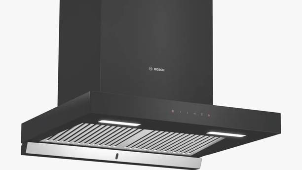 BOSCH DWBA68G60I Auto Clean Wall Mounted Chimney (Black 950 CMH)