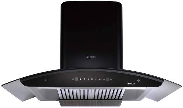 Elica 90 cm Autoclean Kitchen Chimney WD TBF HAC 90 MS NERO VMOne
