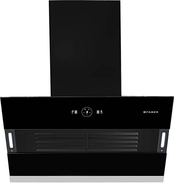 FABER HOOD VERTIGO FL SC AC BK 75 Auto Clean Wall Mounted Black 1200 CMH Chimney