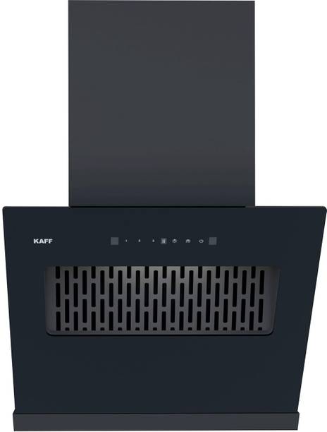 Kaff KES60A Slant Shape 60 CM Auto Clean Gesture Control Wall Mounted Grey 1450 CMH Chimney