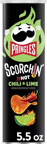 Pringles Scorchin' Hot Chili & Lime Potato Crisps (SPECIAL EDITION) (IMPORTED FROM USA) Chips