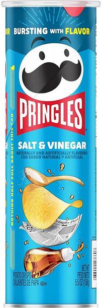 Pringles Salt & Vinegar Naturally And Artificially Flavored Con Sabor (IMPORTED FROM USA) Chips