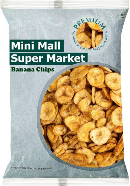 MINIMALL SUPER MARKET Black Pepper & Salted Fried Banana Wafer Chips