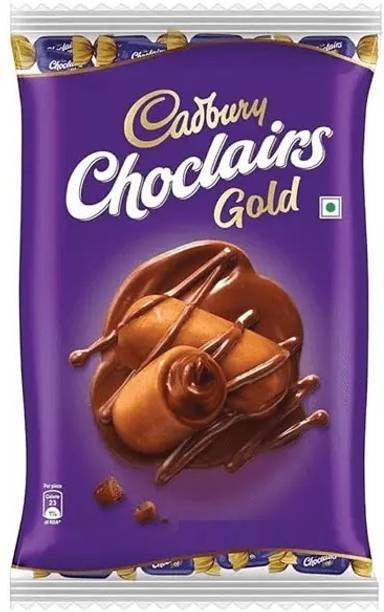 Cadbury CHOCLAIRS GOLD TOFFEE USED AS GIFT & BIRTHDAY CELEBRATION Bars