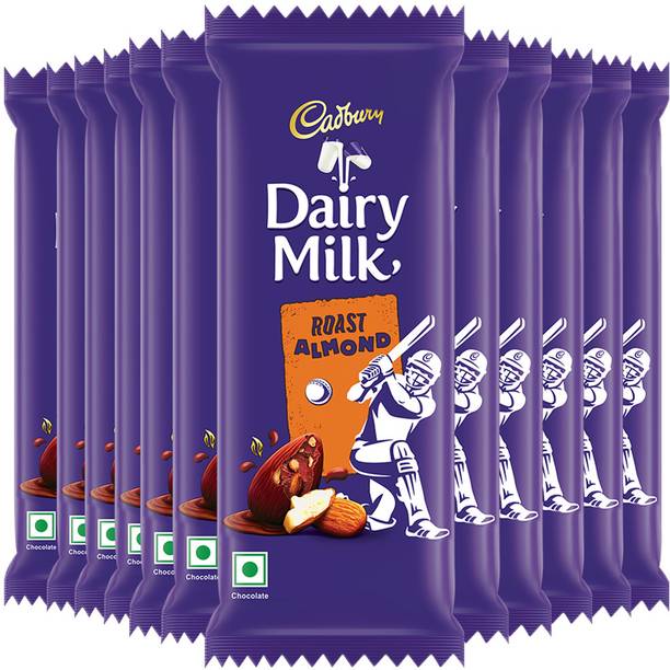 Cadbury Dairy Milk Roast Almond Chocolate Bars