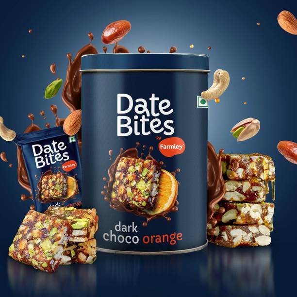 Farmley Dark Choco-Orange Date Bites Barfi, No Added Sugar Bites