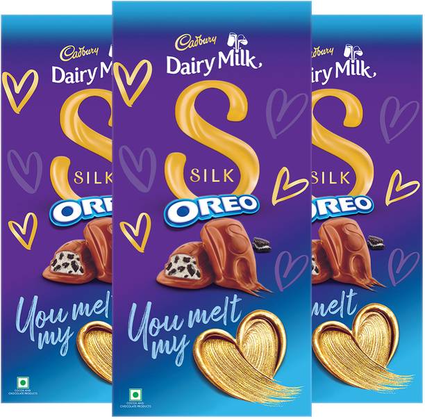 Cadbury Dairy Milk Silk Oreo Chocolate Bars