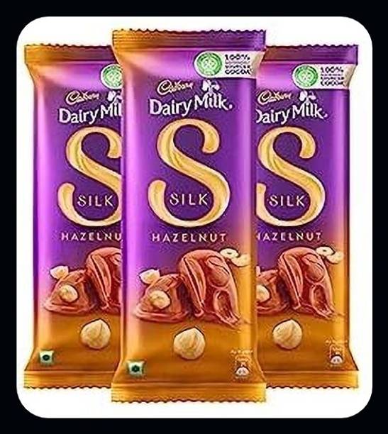 Cadbury Dairy Milk Silk Hazelnut Chocolate-A Bars