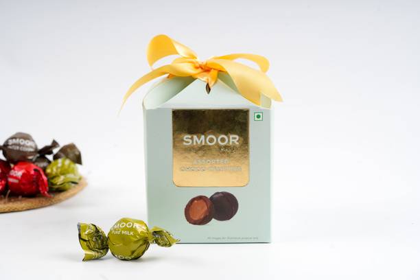 Smoor Assorted Choco Truffles Box | Premium Chocolate Gift Hamper | Box of 16 Truffles