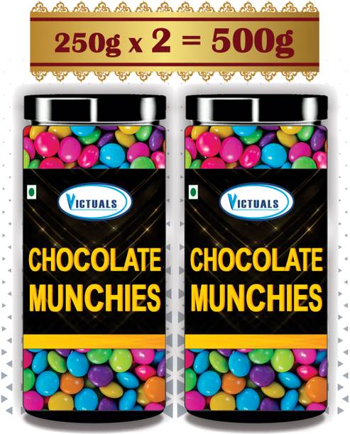 Victuals Chocolate Munchies 500g |Chocolate Truffles | Cake Decoration Truffles