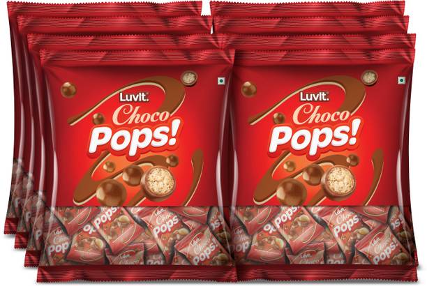 लवइट ChocoPops |Chocolate Coated Balls With Crunchy Rice Crispies Inside