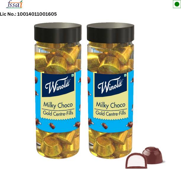 Winola Milky Choco Gold Centre-fills Chocolate Gift Pack | Delicious Chocolate Truffles