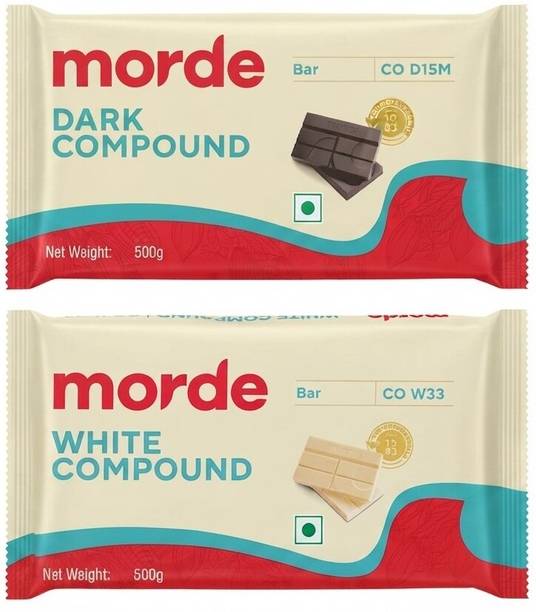 Morde Combo of Dark (500gm) and White (500gm) compounds Bar