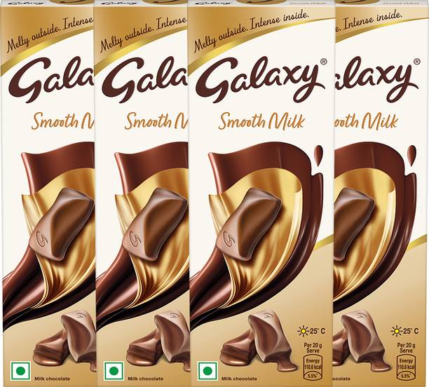 GALAXY Smooth Milk Chocolate Bar Loaded with the goodness of international cocoa Bars
