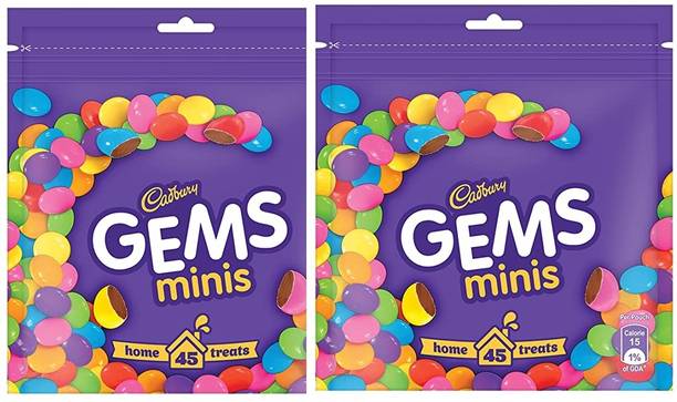 Cadbury Gems Chocolate Home Treats, Crackles Gift Pack