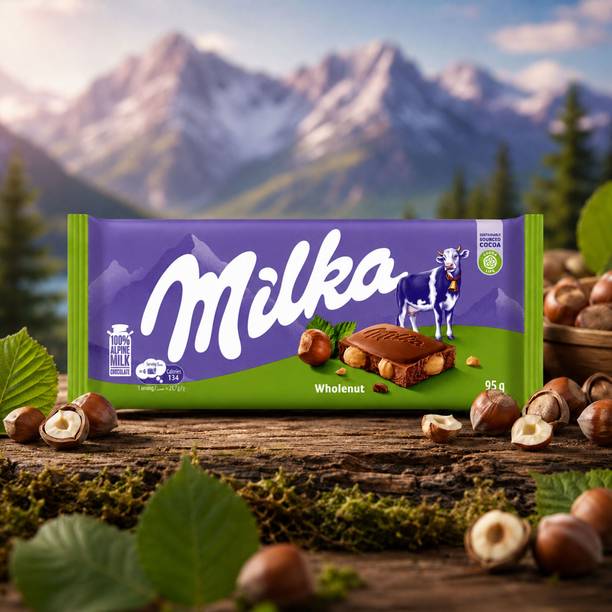 milka WHOLE HAZELNUT MILK BAR Truffles