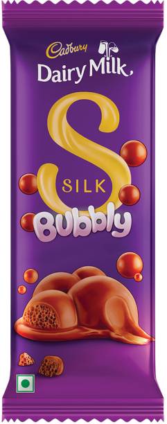Cadbury Dairy Milk Silk Bubbly Chocolate Bars