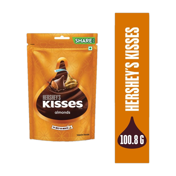 HERSHEY'S Almond Kisses Large Chocolate Truffles