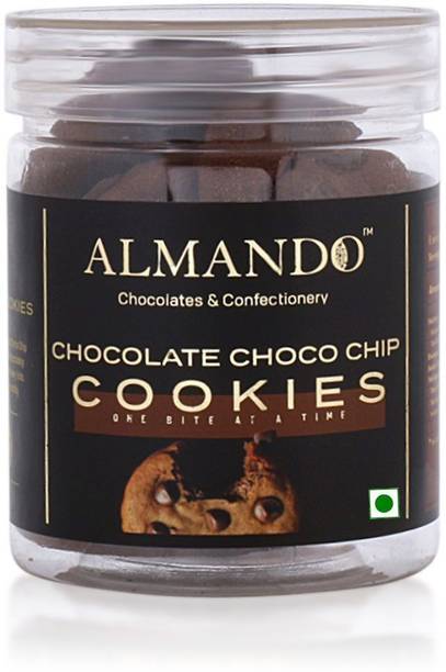 ALMANDO Chocolate Choco Chip Cookies with Gooey Chocolate Chunks Rich & Chewy Bites