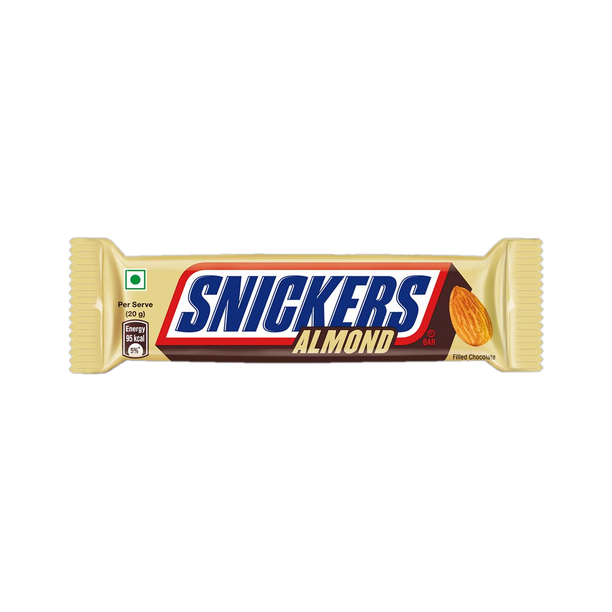 SNICKERS Almonds Filled Chocolate Loaded with Nougat & Caramel Bar