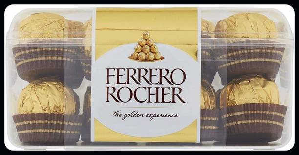 FERRERO ROCHER 16 Pieces, 200 gm (Imported)-A Truffles