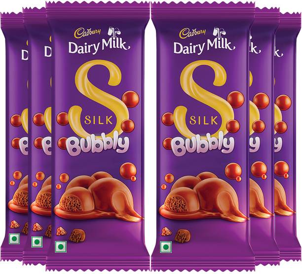 कैडबरी Dairy Milk Silk Bubbly Chocolate