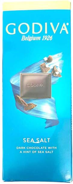 Godiva Belgium 1926 Sea Salt Dark Chocolate With Hint Bar